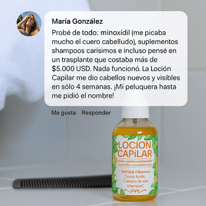 Loción Capilar - Juventud capilar sin químicos